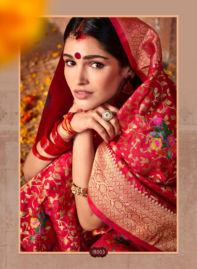 Rajpath Aardhangini Wholesale Wedding Wear Silk Saree Catalog
